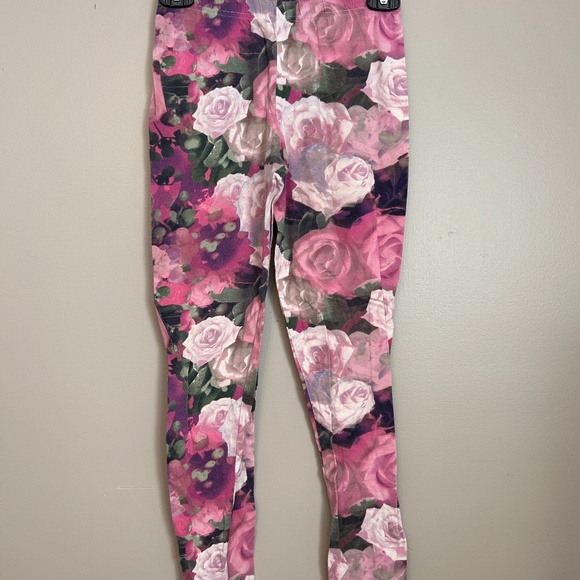 Floral Print Leggings - Picture 1 of 3